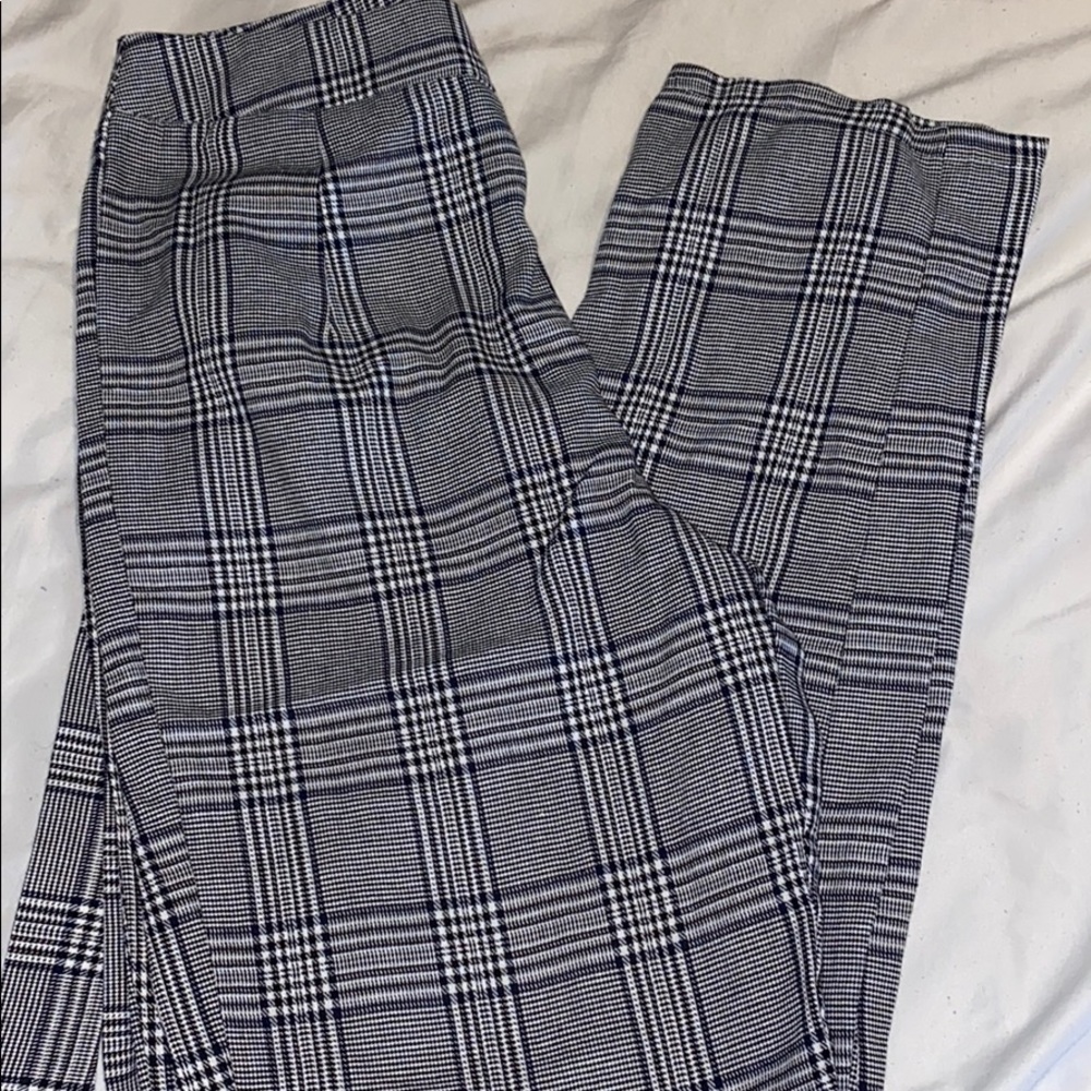 Plaid Trousers